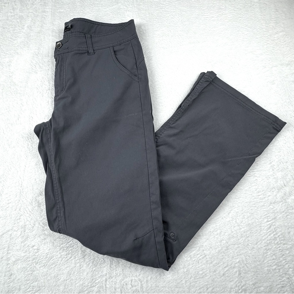 Prana Halle convertible pants Gray. Roll-up design. Style RN124977. Women’s 10.